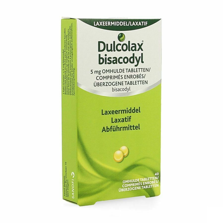 Dulcolax Bisacodyl 5mg 40 Tabletten Kopen Pazzox Online Apotheek   0037457 67629 