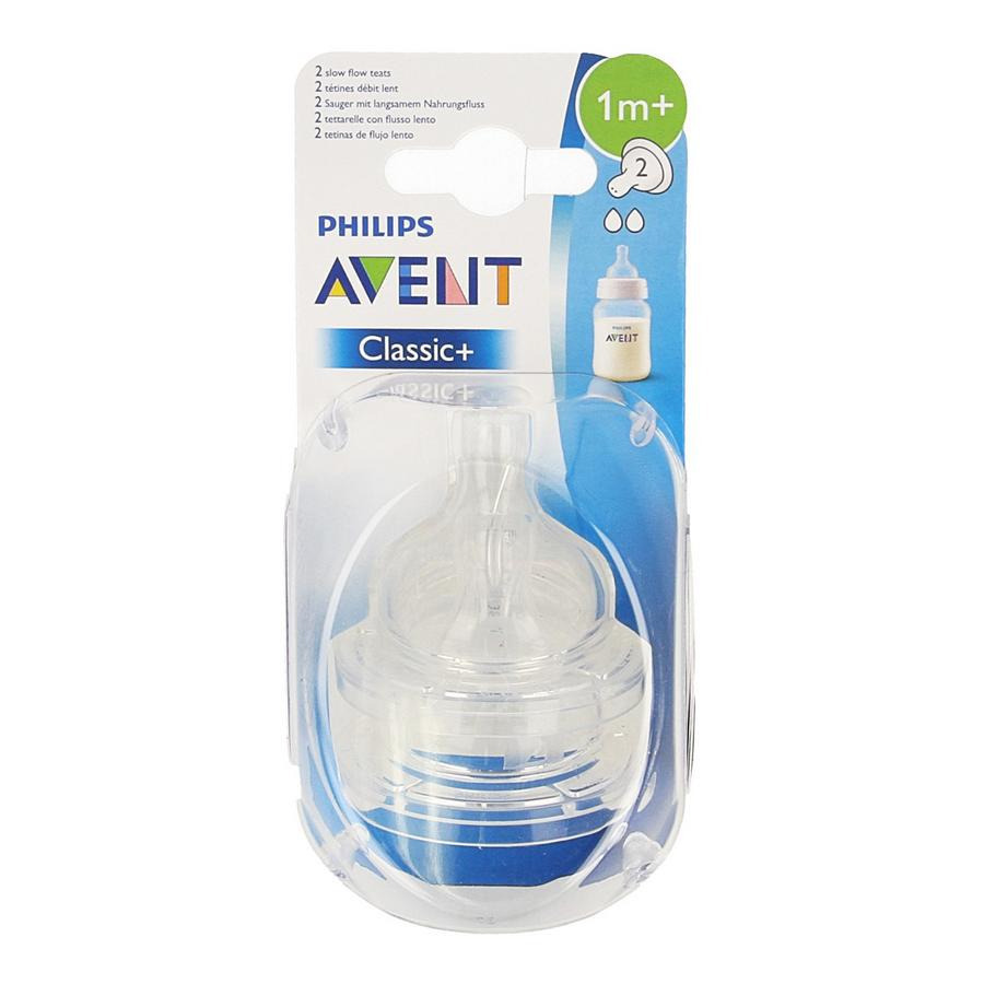 Philips Avent Tétine pour biberon anti-coliques Classic+ SCF632/27