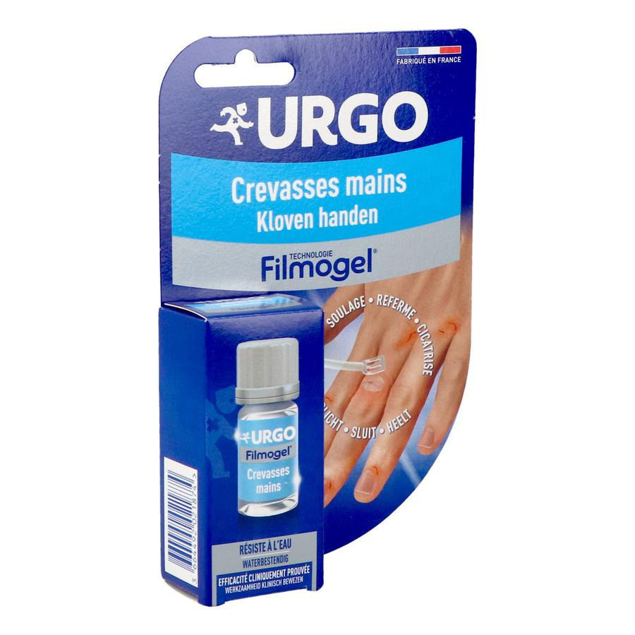 Urgo - Filmogel Crevasses Mains - Film protecteur résistant à l'eau -  Soulage et protège - 3,25ml : : Beauté et Parfum