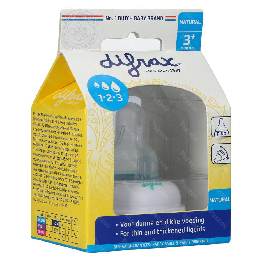 automaat opstelling ZuidAmerika Difrax 1-2-3 Ring Natural kopen - Pazzox, online apotheek