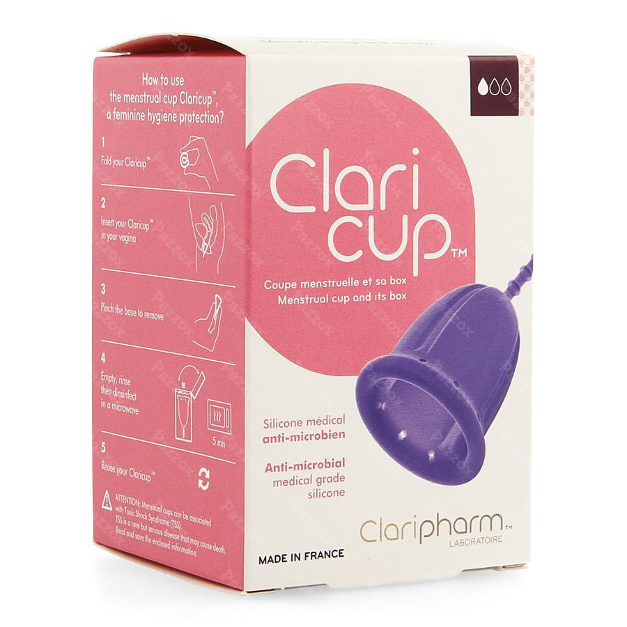 kalligrafie Architectuur Mevrouw Claricup Menstruatiecup Maat 1 kopen - Pazzox, online apotheek
