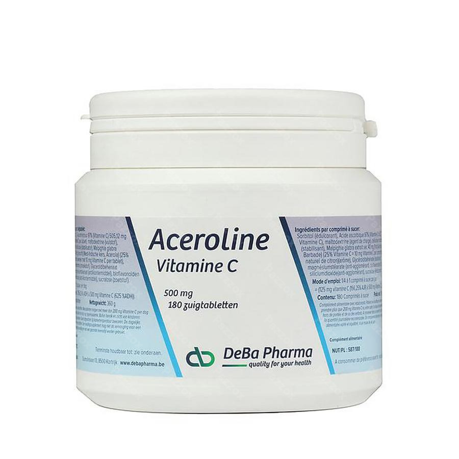 Australische persoon Sluiting draai Aceroline 500 Kauwtabl 180 Deba kopen - Pazzox, online apotheek