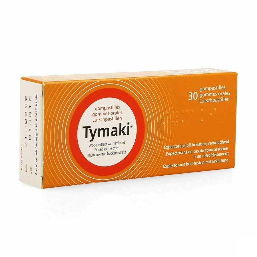 Tymaki Gompastilles 30 Kopen - Pazzox, Online Apotheek Zonder Zorgen