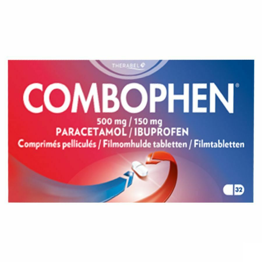 Combophen500mgParacetamol+150mgIbuprofen32Tabletten