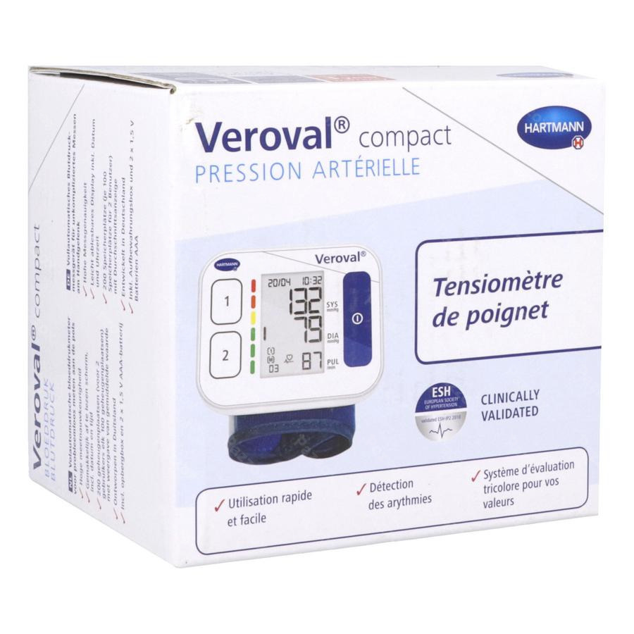 Tensiomètre de poignet Veroval® compact + – HARTMANN Direct